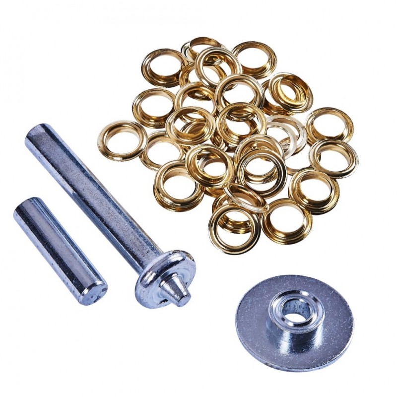 Dekton Grommet Installation Tarpaulin Eyelet Repair Amtech Tool Set